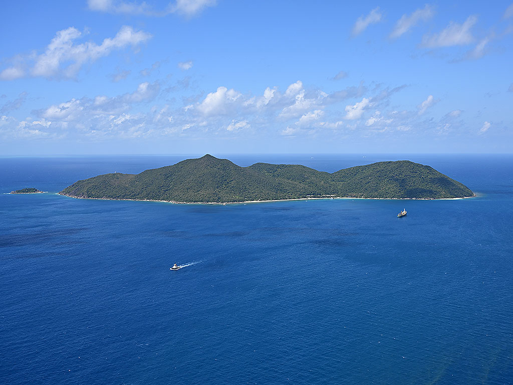 Aerial View Fitzroy Island
