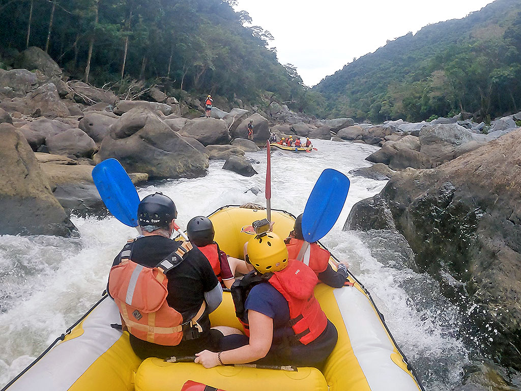 Barron River Rafting - Big Rapids
