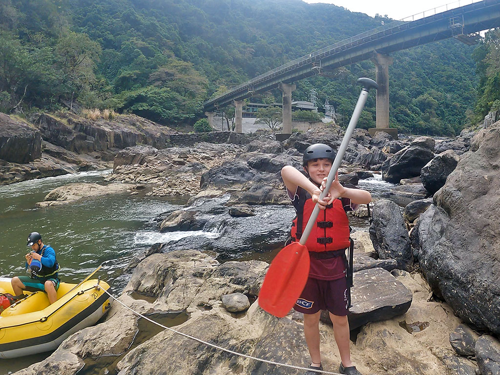 Barron River Rafting - Ethan Fun