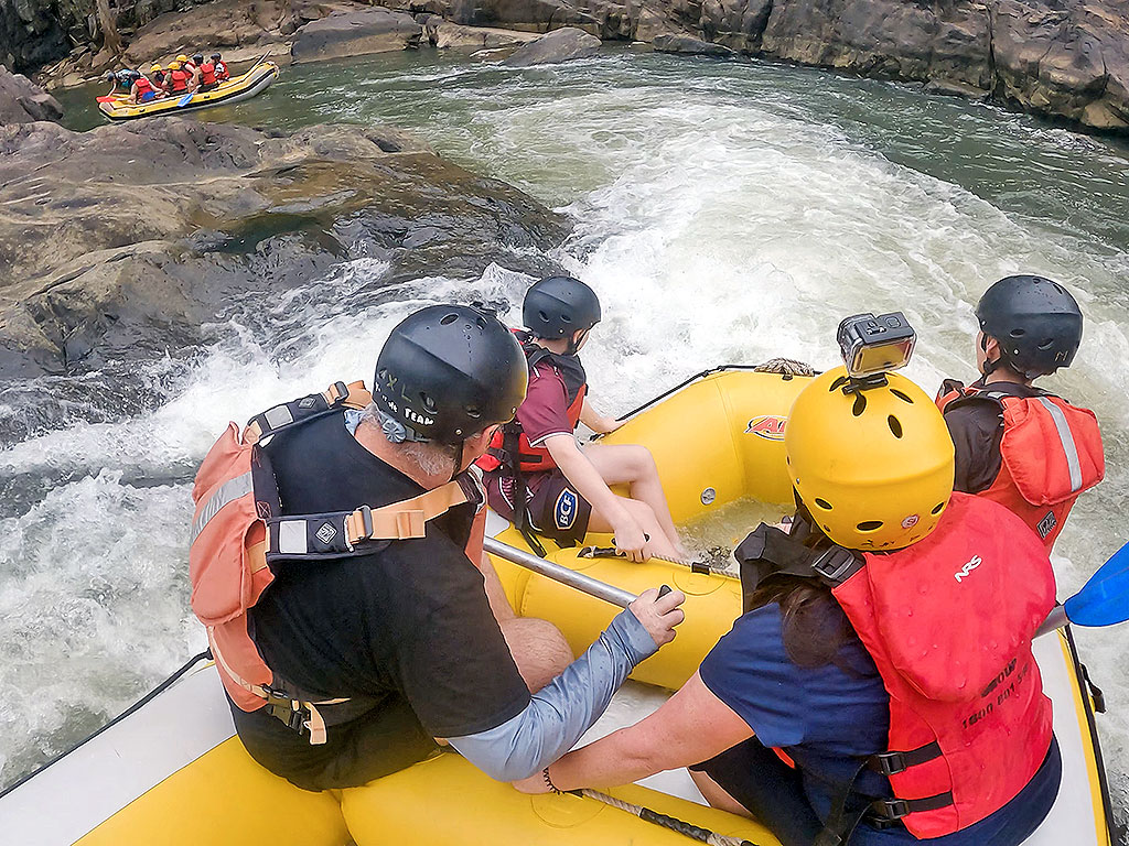 Barron River Rafting - Rapid