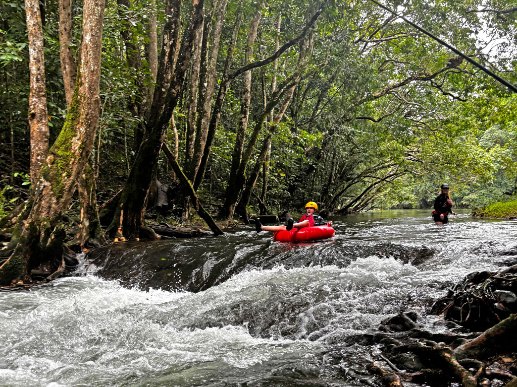 Cairns River Tubing Review - Big Drop