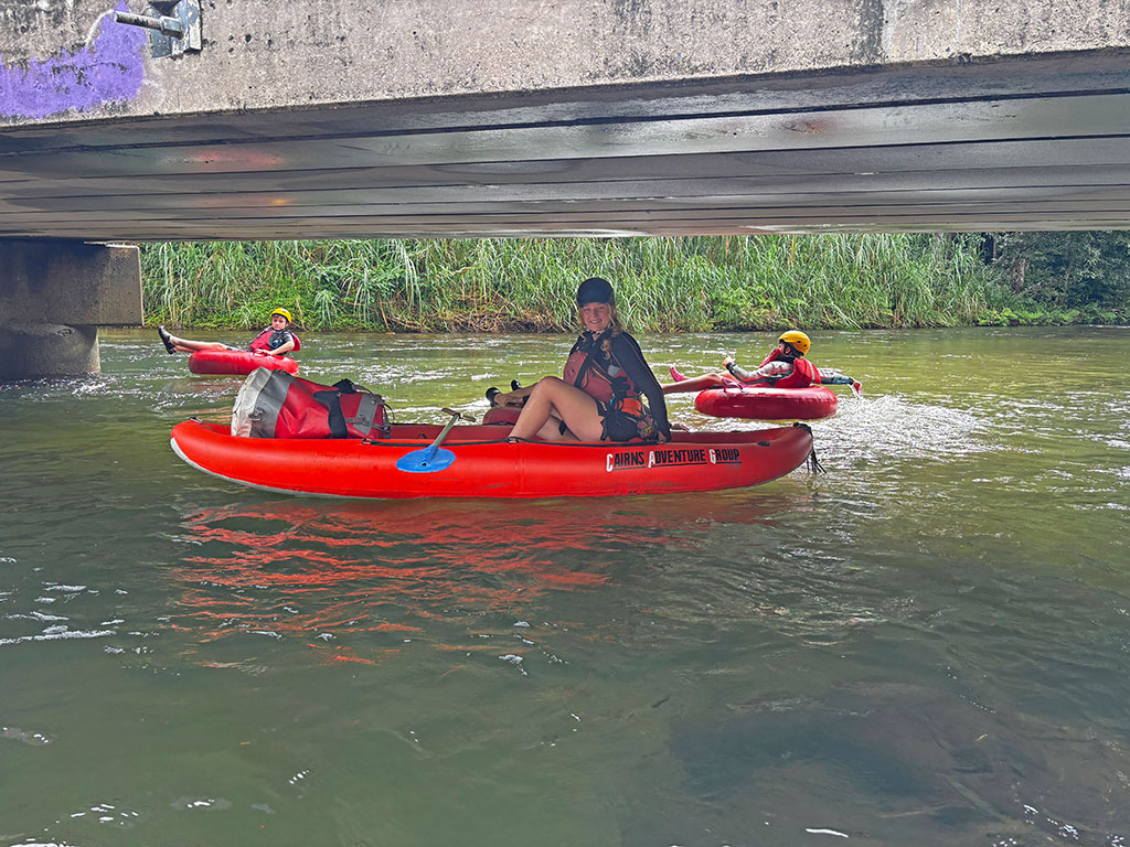 Cairns River Tubing Review - Bridge