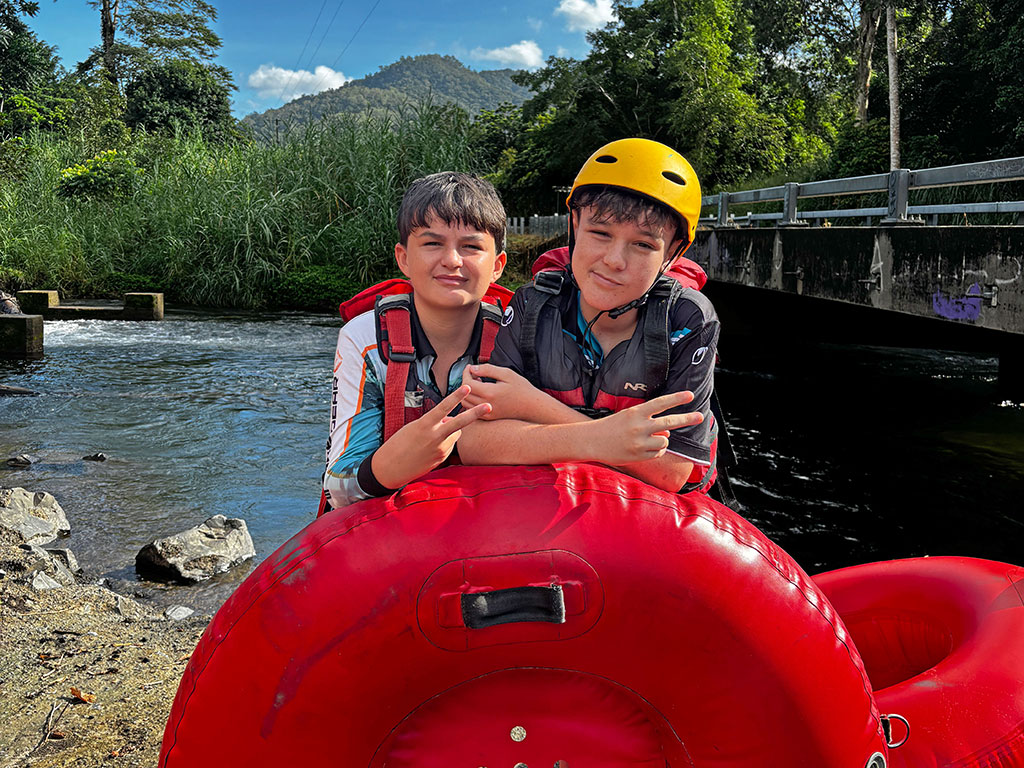 Cairns River Tubing Review - Kids