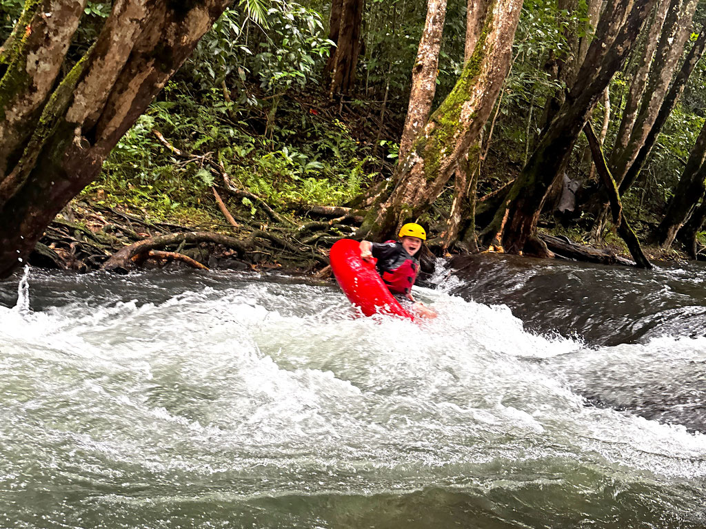 Cairns River Tubing Review - Rapids