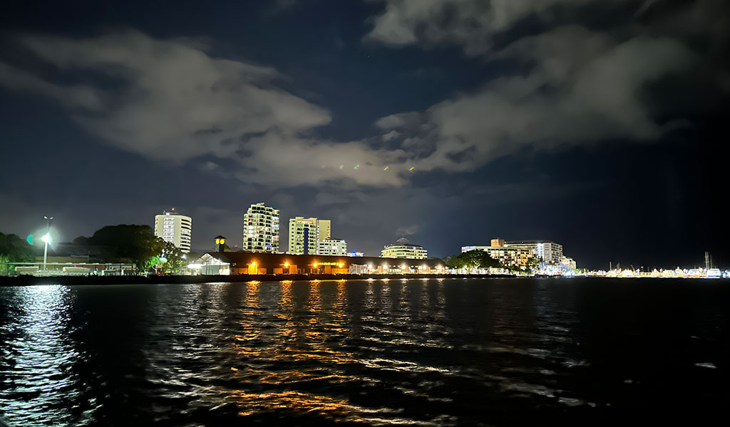 Cairns Sunset Cruise City Lights