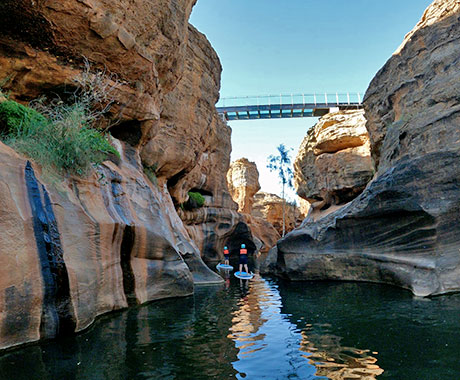 Cobbold Gorge Glass Bridge