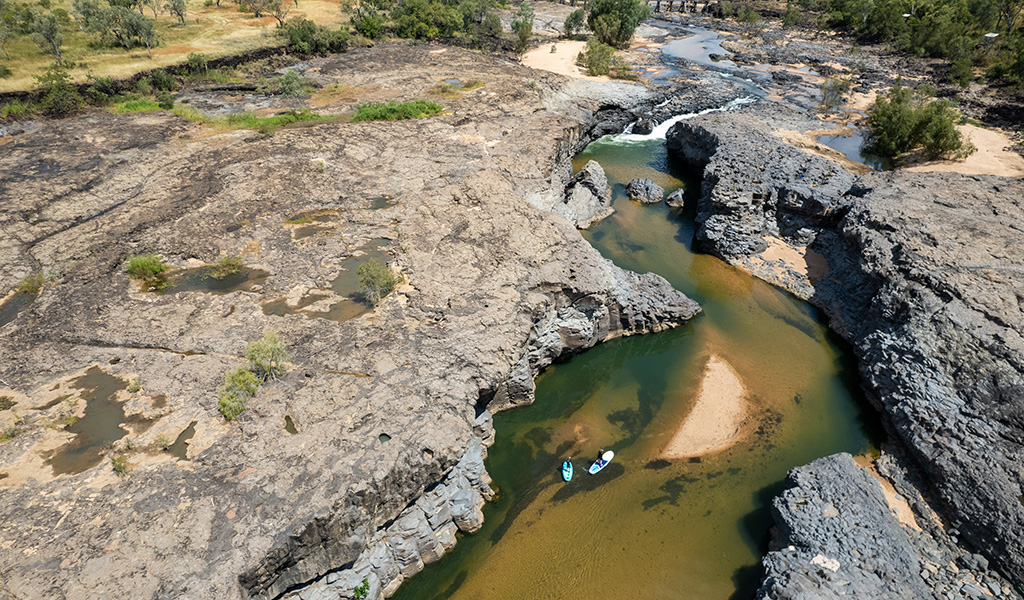 Copperfiled Gorge Cairns Drone