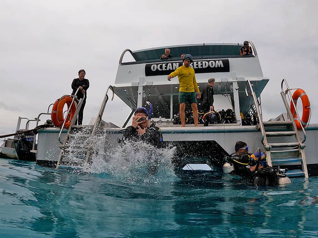 Dive Deck Ocean Freedom