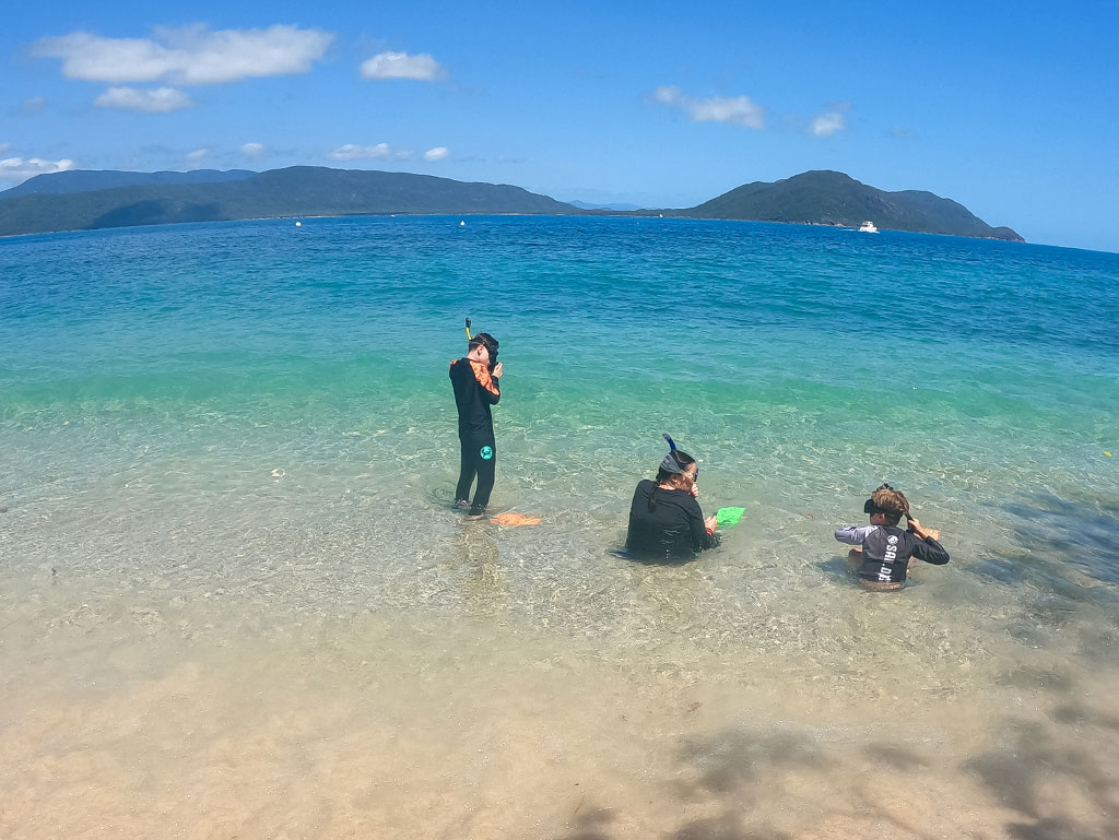 Fitzroy Island Snorkeling - Beach