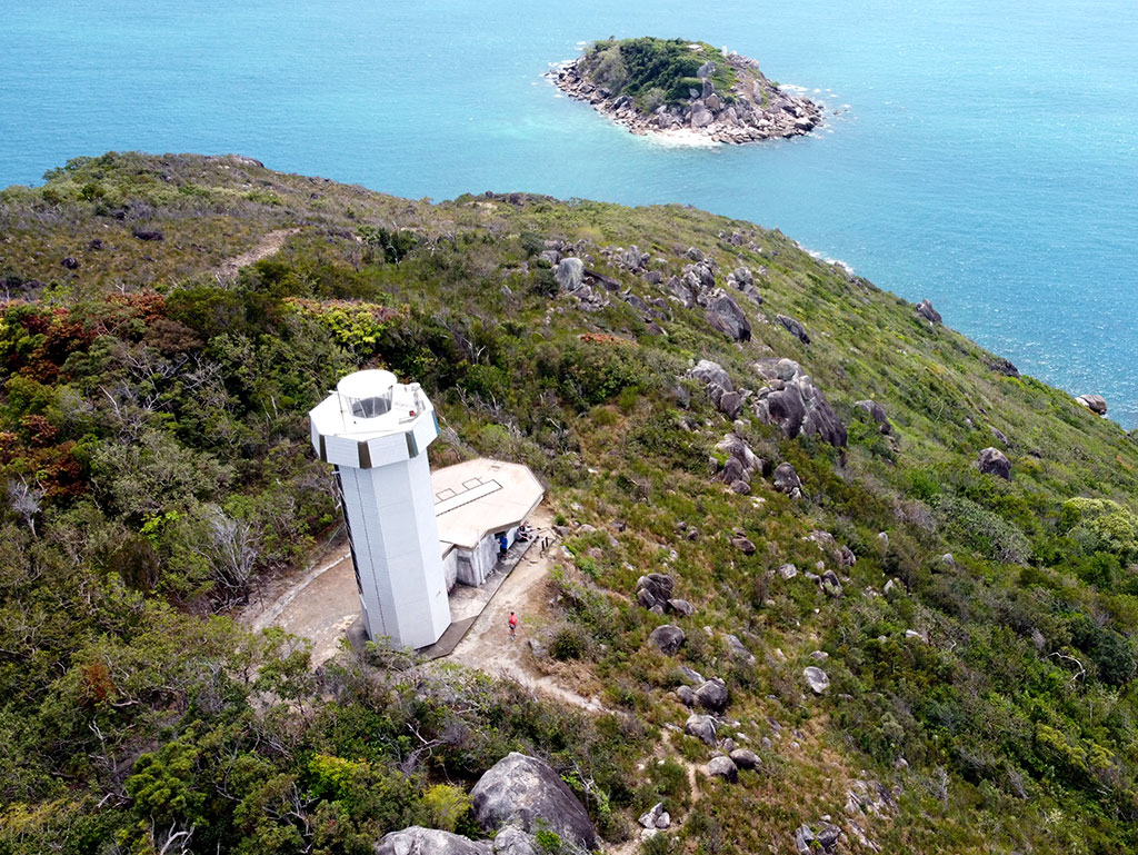 Fitzroy Island Walk - Lighthouse Drone