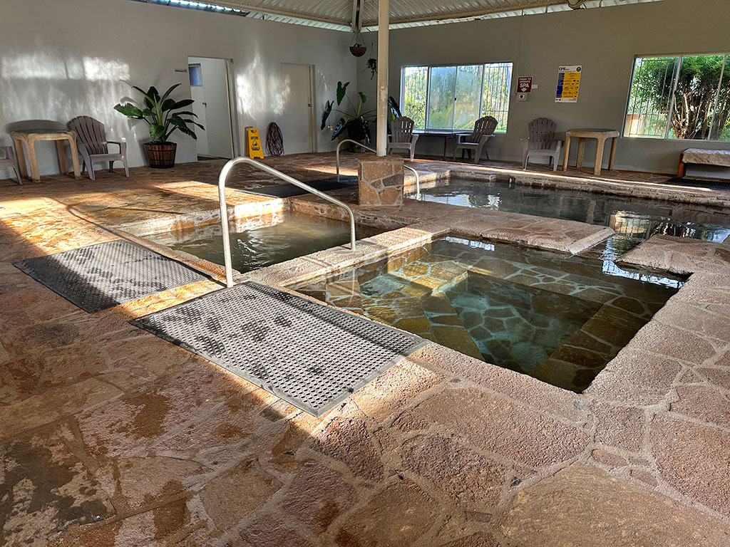 Innot Hot Springs Inside Pools