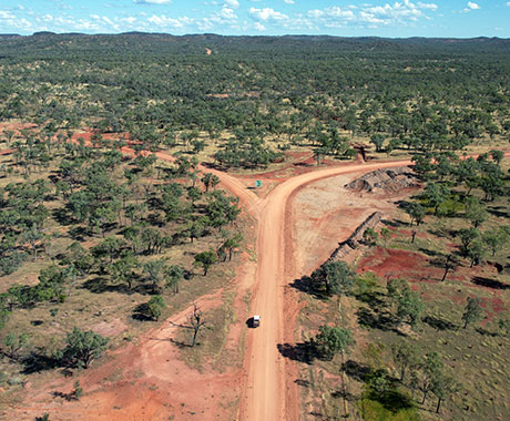 Outback Fork In Road