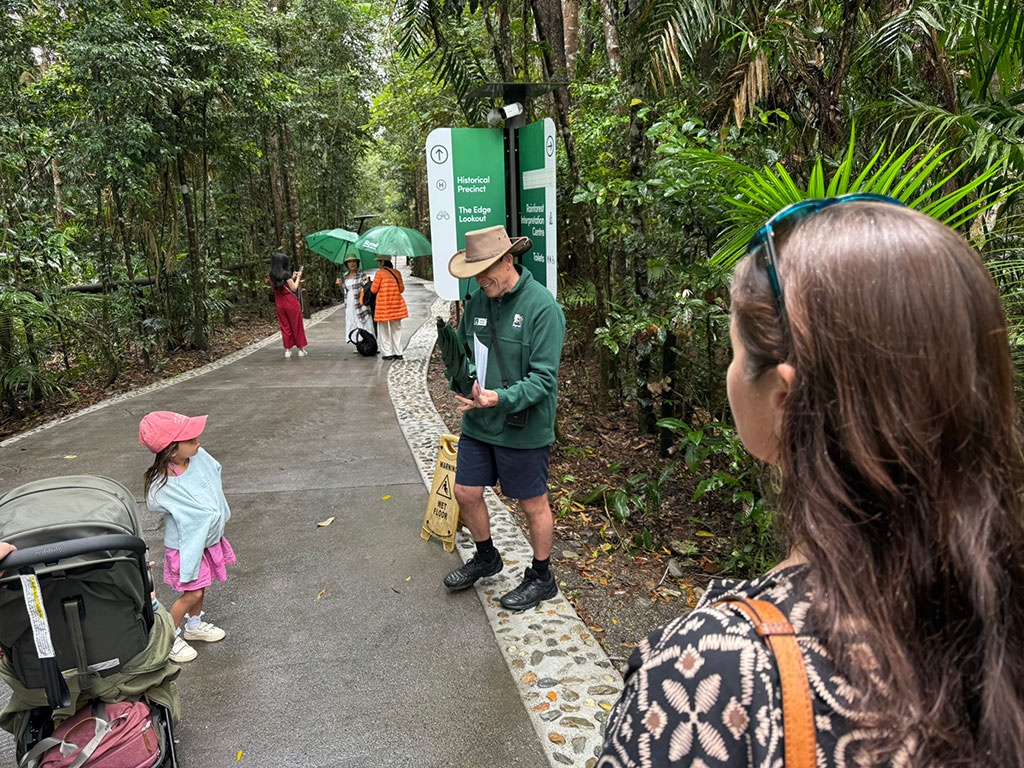 Ranger Tour Barron Falls Station