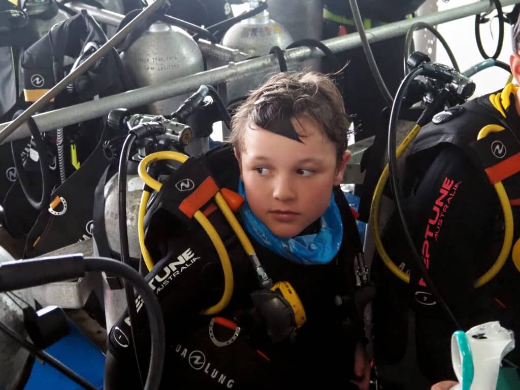 Scuba Diving Padi 10 Years Old
