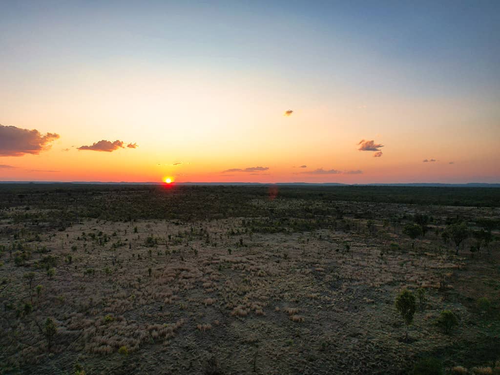 Sunset - Talaroo Hot Springs