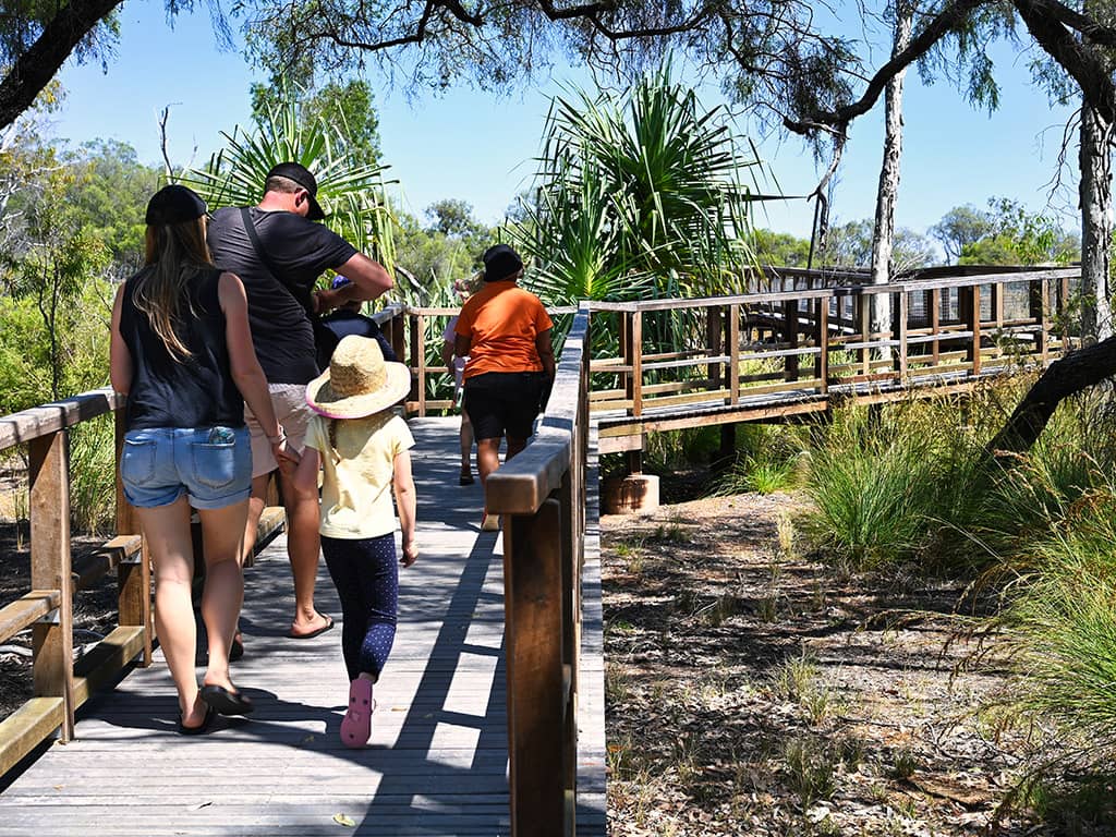 Talaroo Hot Springs - Boardwalk