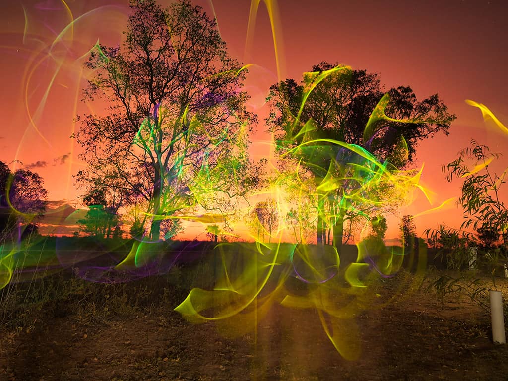 Talaroo Hot Springs - Sunset Creative Photo
