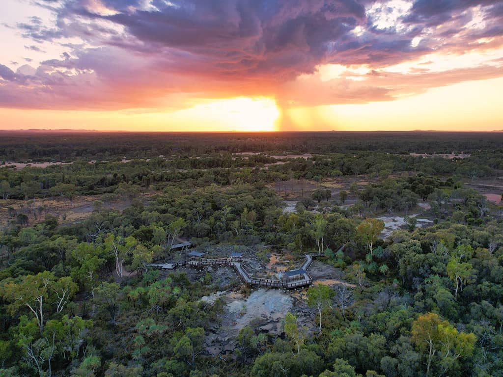 Talaroo Hot Springs - Wet Season