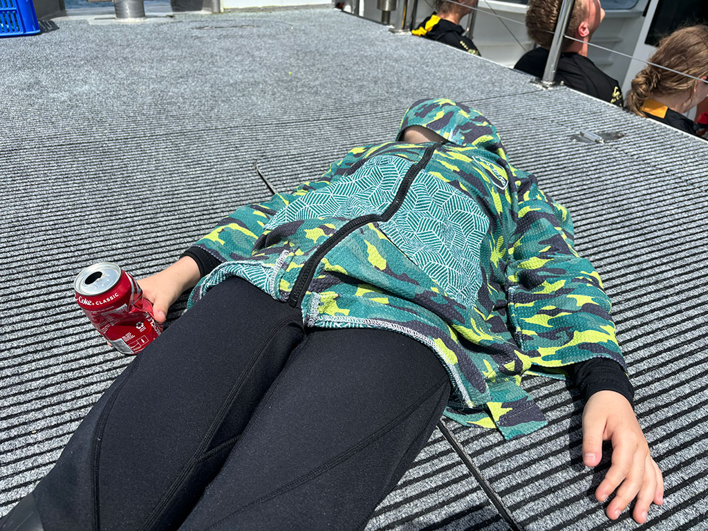 Tired Diver