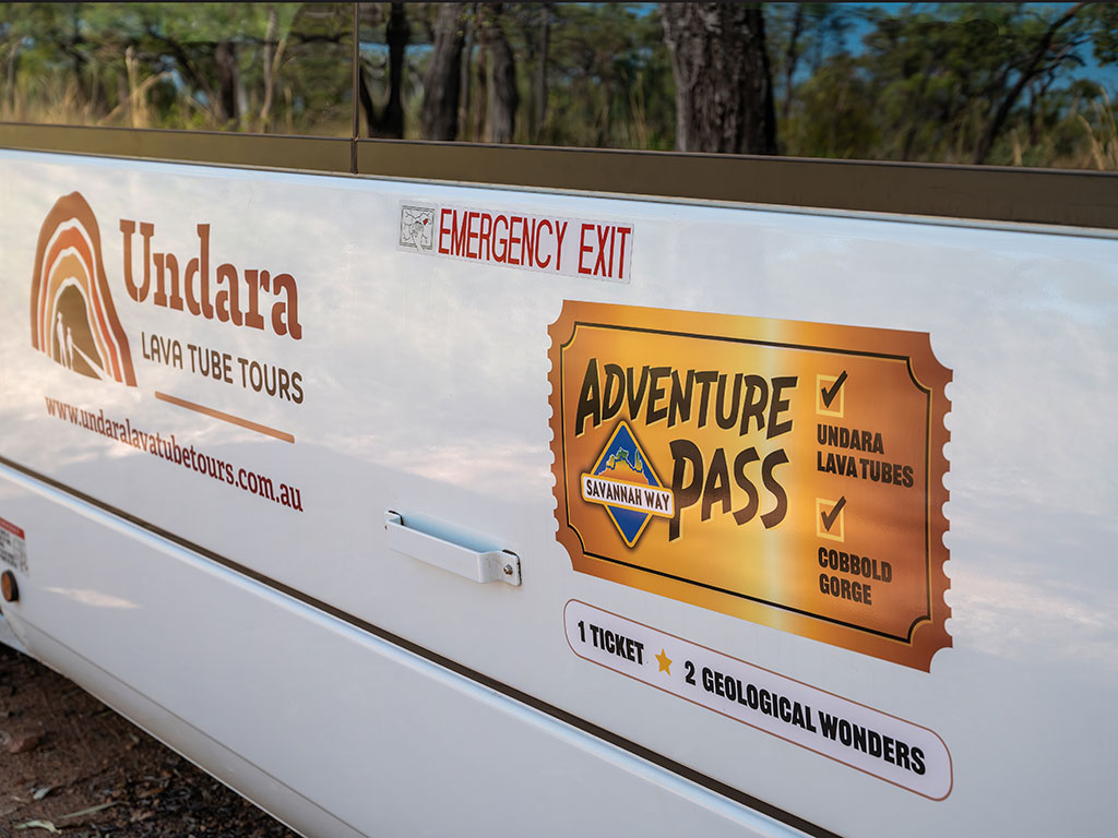 Undara Lava Tubes - Bus