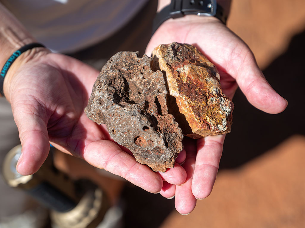 Undara Lava Tubes - Volcanic Rocks