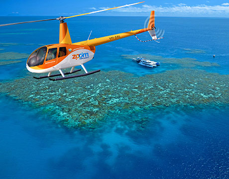 Helicopter - Sunlover Reef Cruises